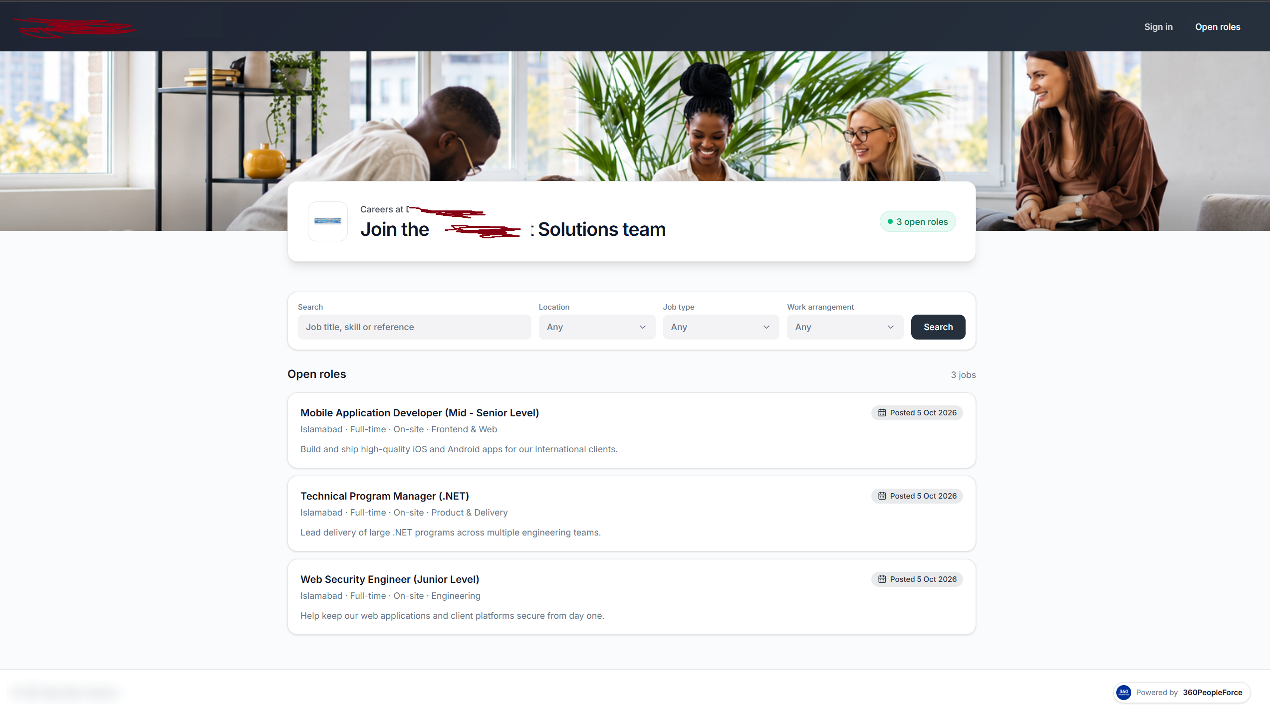 Branded Careers Site